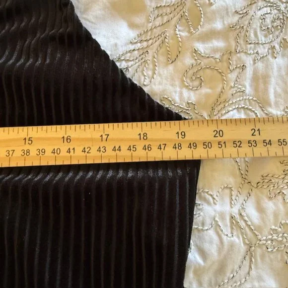 Wild Fable Large Slip Dress Velvet Lace Black Gothic Dark Boho Strappy - Picture 6 of 9